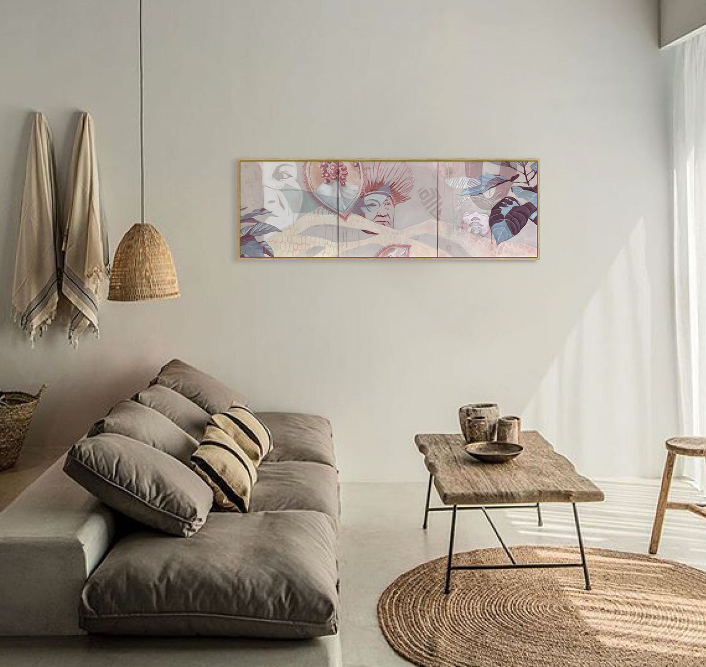 Urucum triptych
