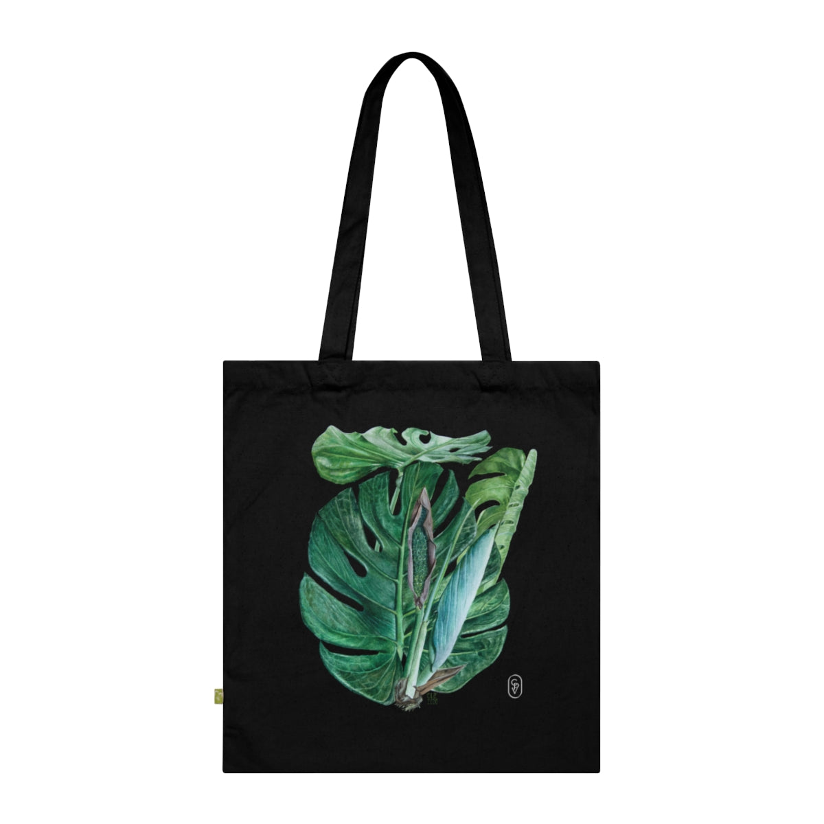 Limited edition Monstera canvas tote