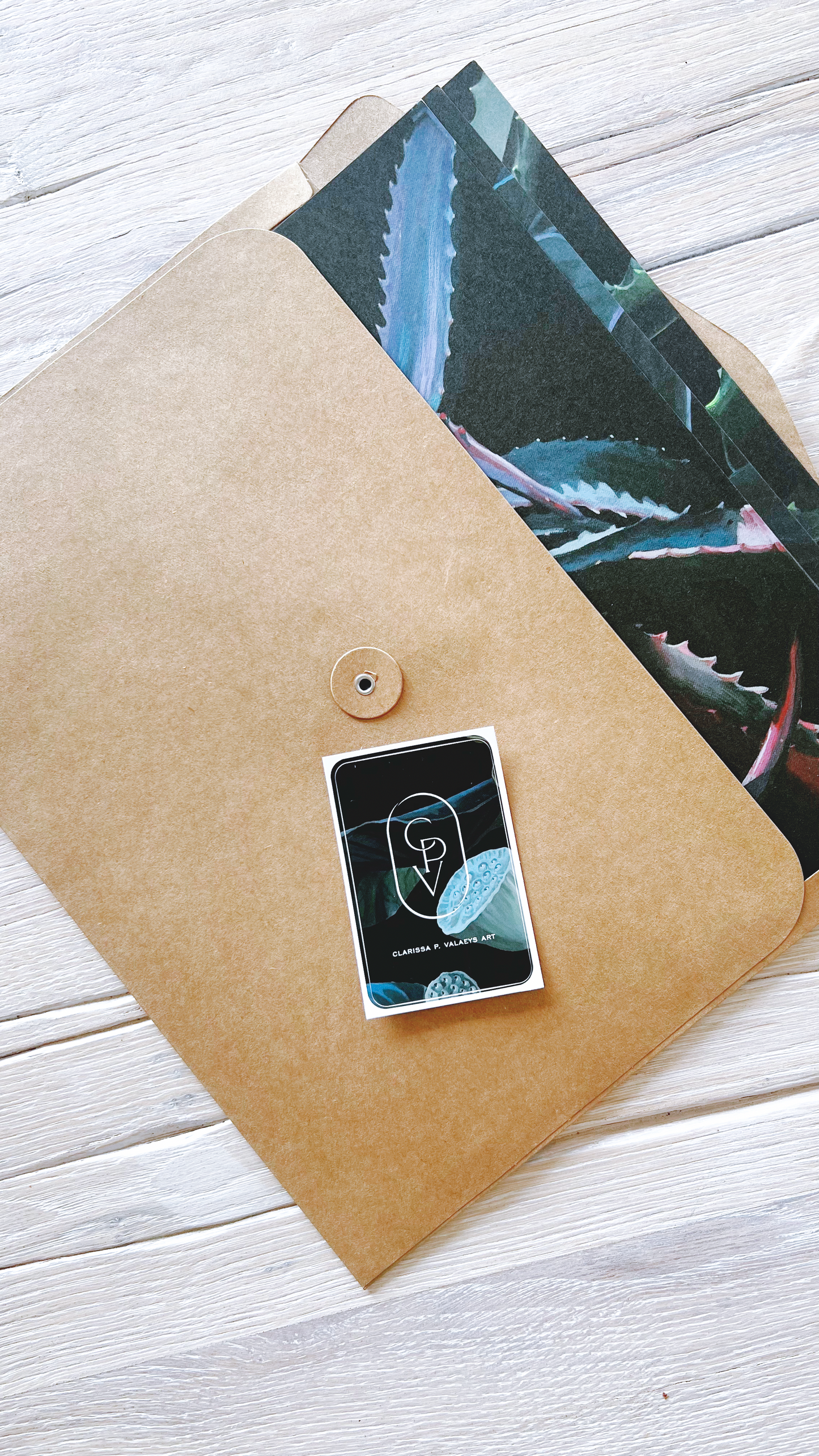 Lush plants A4 prints (set of 2)