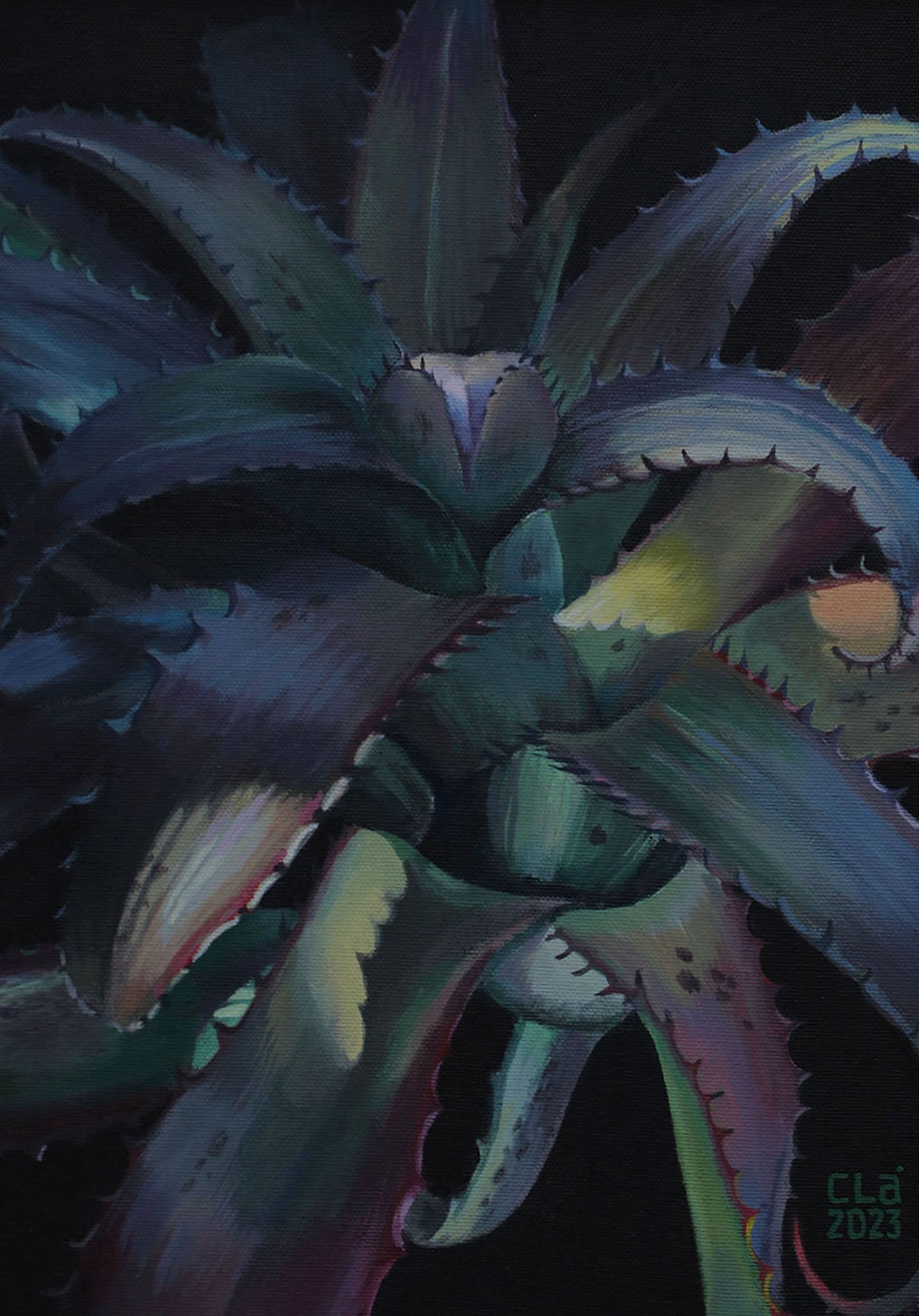 Lush plants A4 prints (set of 2)