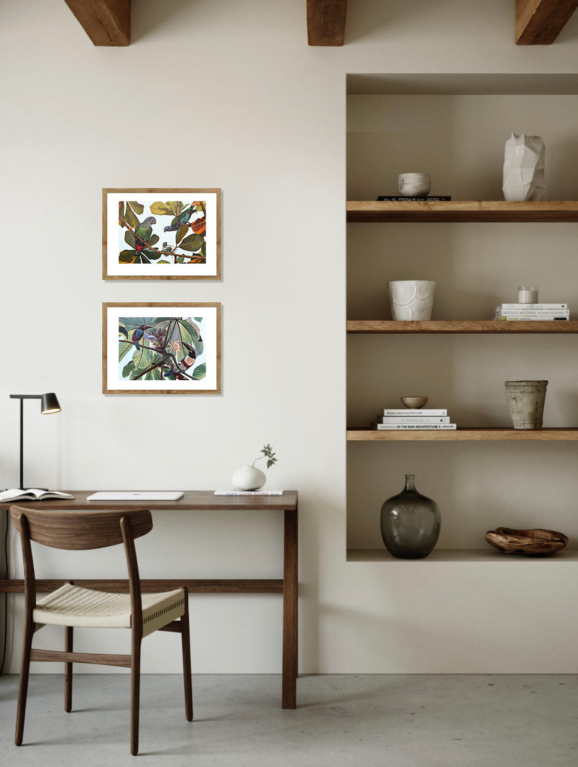 Love birds A4 prints (set of 2)