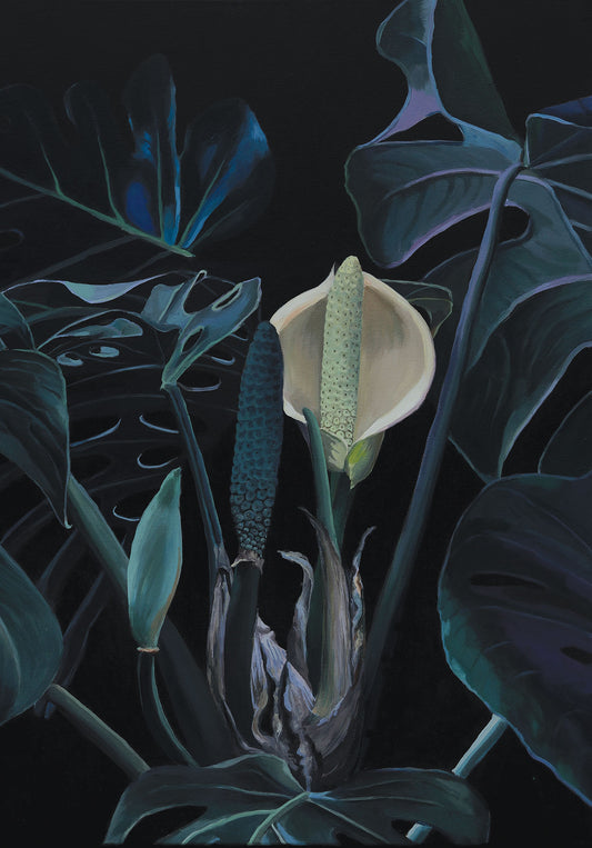 Lush plants A4 prints (set of 2)