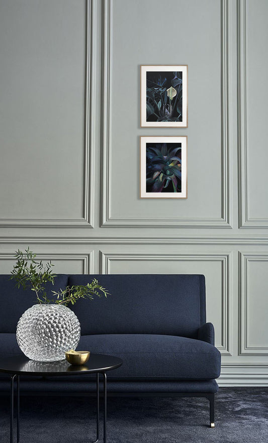 Lush plants A4 prints (set of 2)